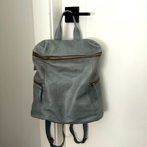 Vilenca Holland Stylish blue/grey backpack